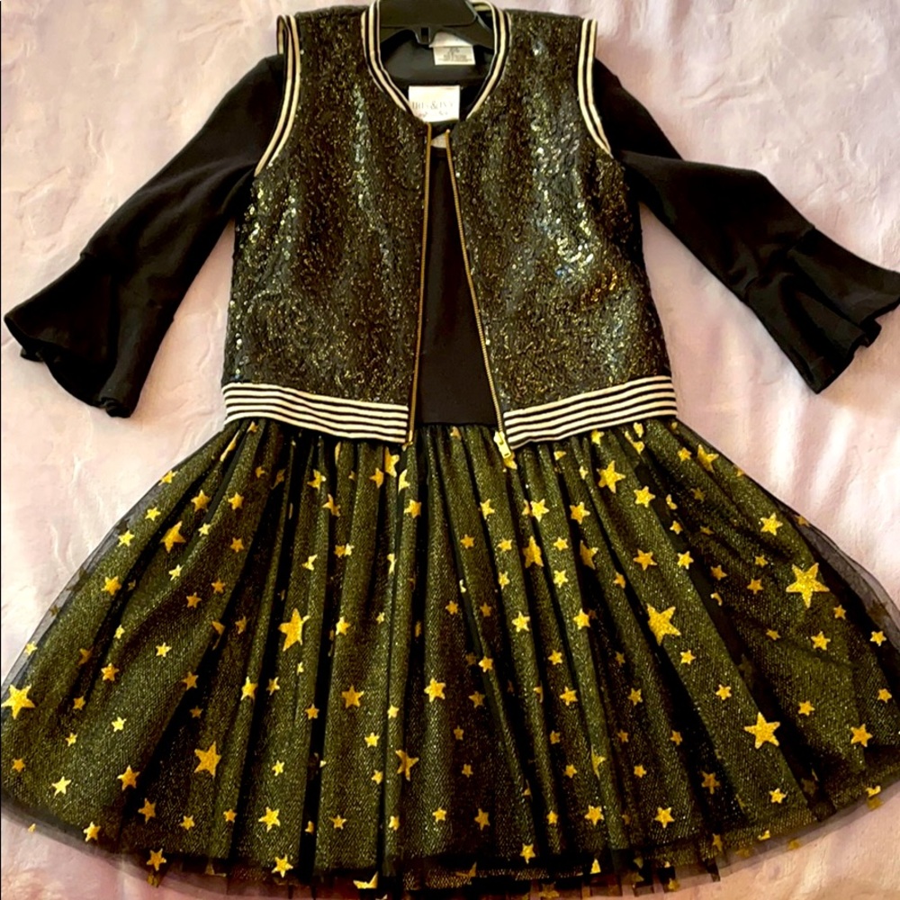 Girls Dress and Vest Set NEW